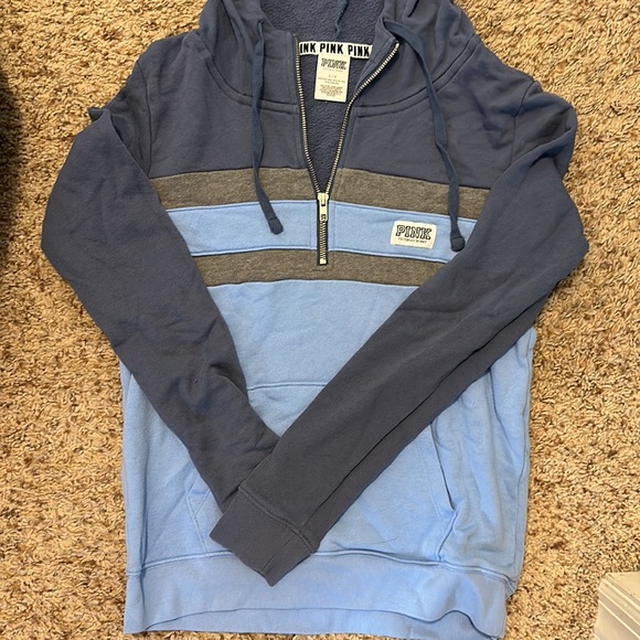 Victoria’s Secret Half Zip Hoodie - Picture 2 of 5